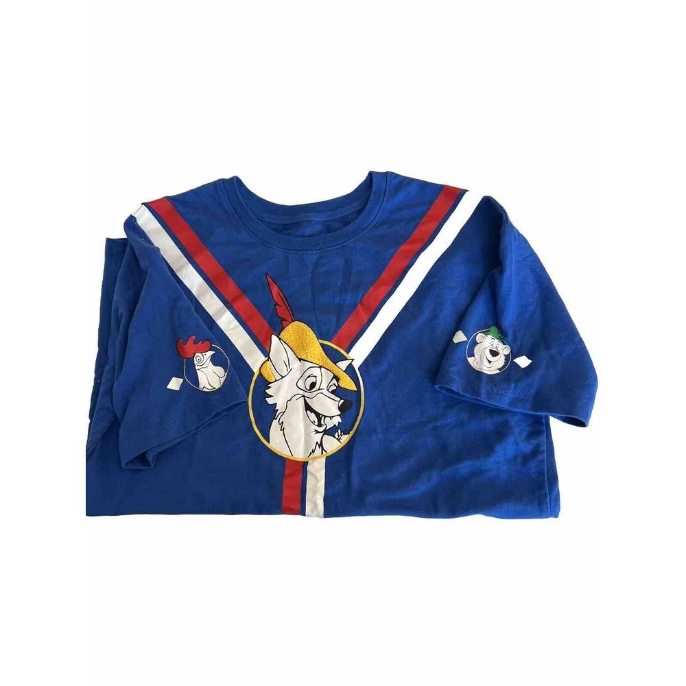 Disney Parks Robin‎ Hood Lil John T-Shirt Golly OO-DE-Lolly What A Day Adult S - Picture 4 of 6